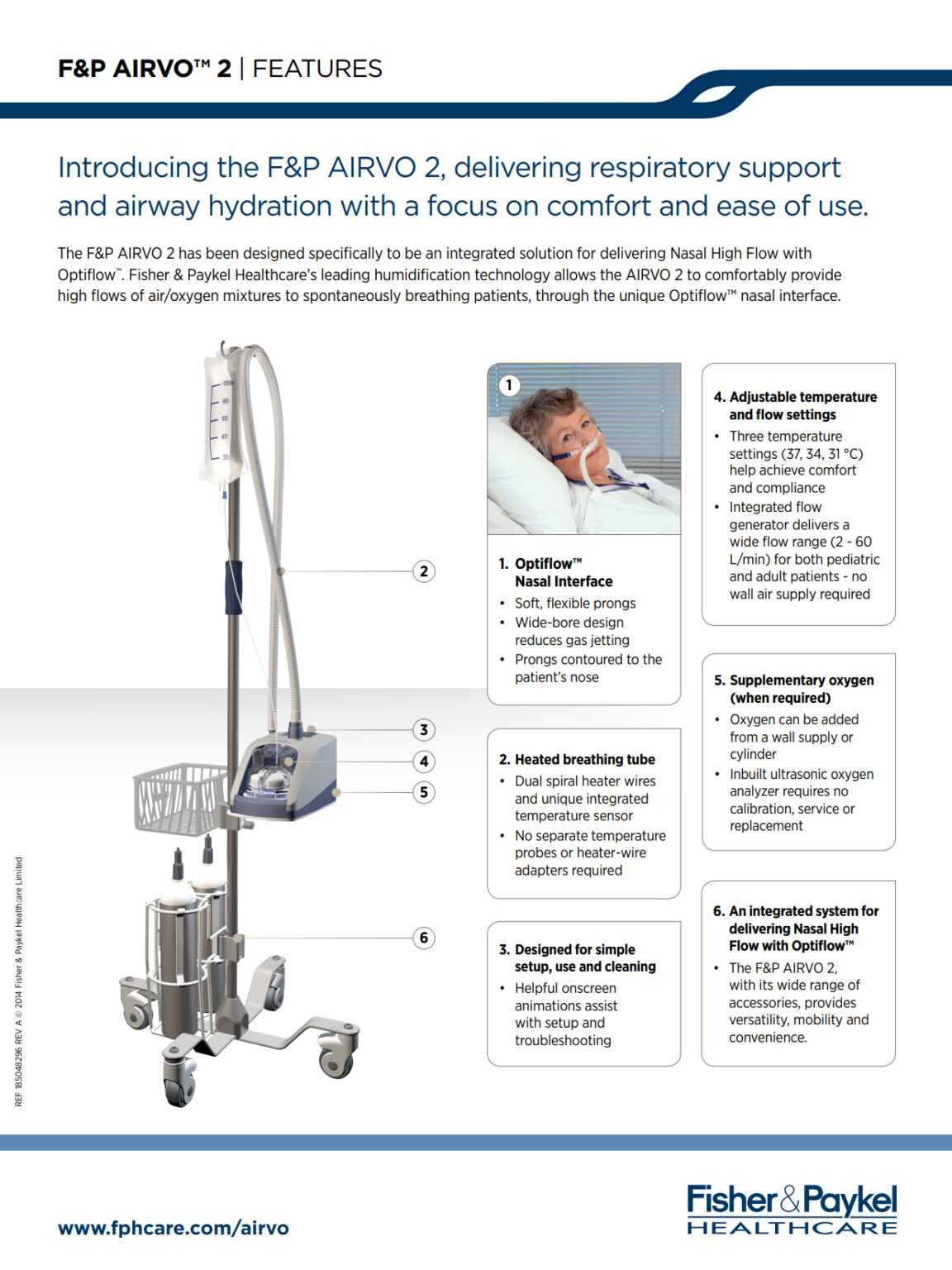 AIRVO / High Flow Therapy – Oxygen Concentrator USA